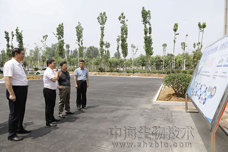 棗莊市委書記陳平調(diào)研中國獸藥谷及中海生物等重點項目建設(shè)情況